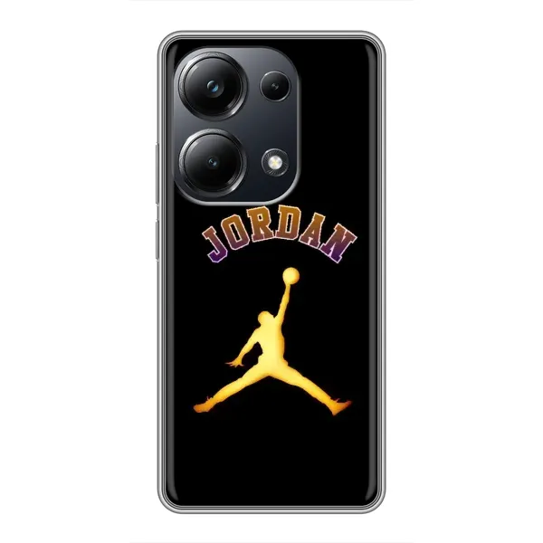 Чехол с принтом «Jordan Gold» для Xiaomi POCO M6 Pro