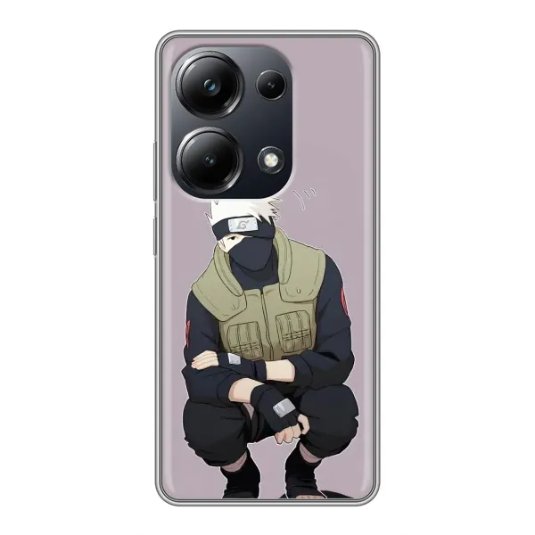 Чехол с принтом «Какаши» для Xiaomi POCO M6 Pro