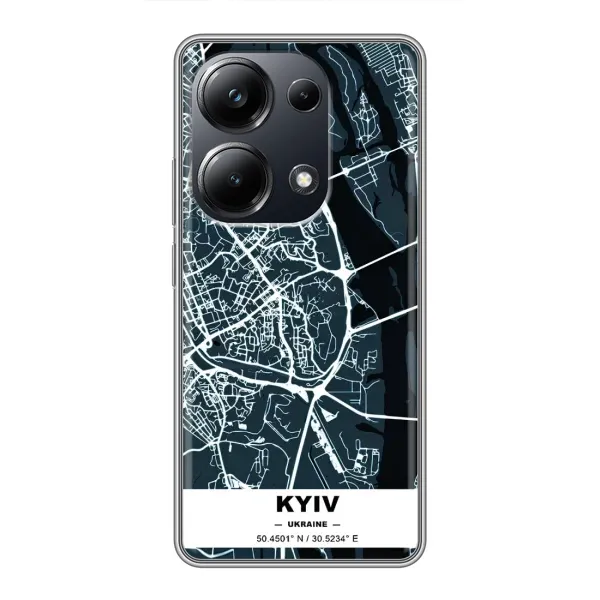Чохол з принтом «Київ» для Xiaomi POCO M6 Pro