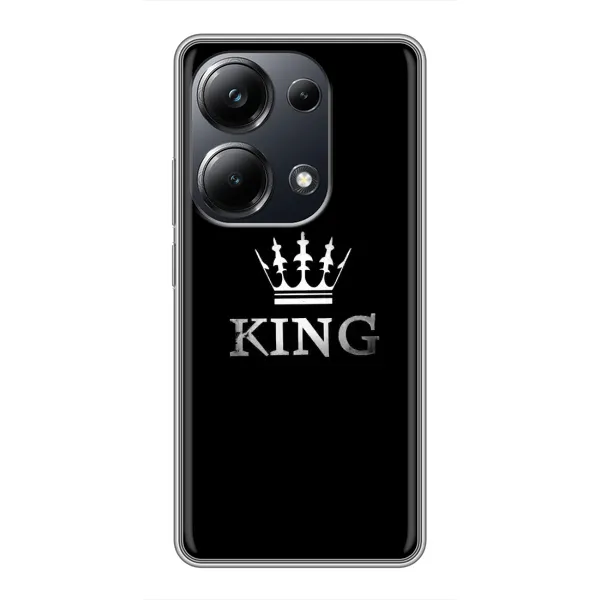 Чехол с принтом «KING» для Xiaomi POCO M6 Pro