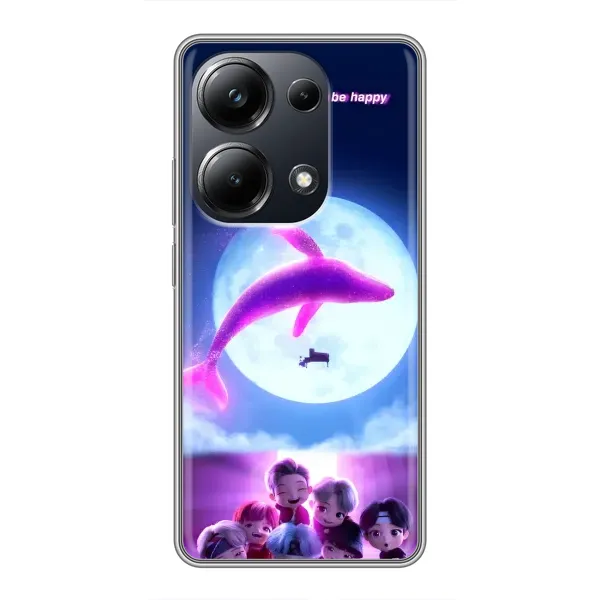 Чехол с принтом «КИТ BTS» для Xiaomi POCO M6 Pro Чехол с принтом «КИТ BTS» для Xiaomi POCO M6 Pro