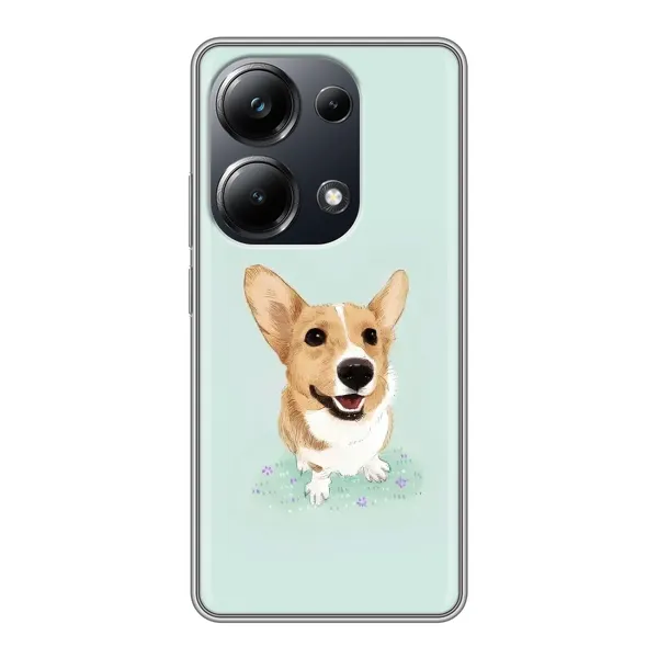 Чохол з принтом «Коргі» для Xiaomi POCO M6 Pro Чохол з принтом «Коргі» для Xiaomi POCO M6 Pro