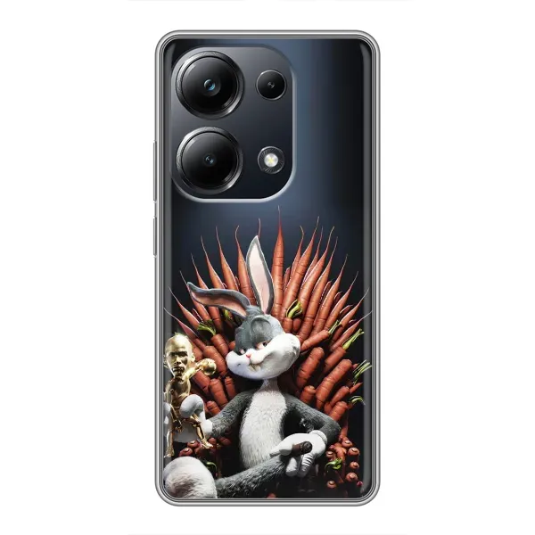 Чехол с принтом «Король Кролик» для Xiaomi POCO M6 Pro