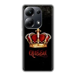 Чехол с Короной Поко М6 Про - (AlphaPrint) (Корона короля)