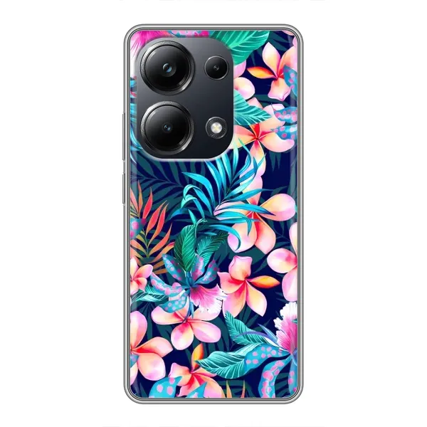 Чохол з принтом «Мальовничі квіти» для Xiaomi POCO M6 Pro Чохол з принтом «Мальовничі квіти» для Xiaomi POCO M6 Pro