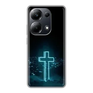 Християнські Чохли для Xiaomi POCO M6 Pro (AlphaPrint) (Хрест і місто)