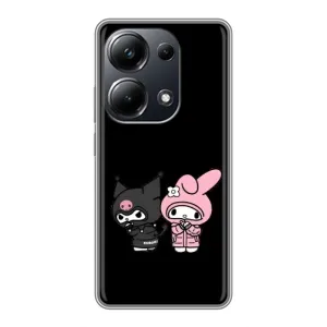 Чехол с кроликом Куроми на Xiaomi POCO M6 Pro (Куроми и Мелоди)