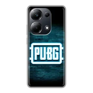 Чеjхол PUBG для Поко М6 Про (AlphaPrint) (Лого PUBG)