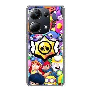 Чехол для Xiaomi POCO M6 Pro Бравл Старс (VPrint)