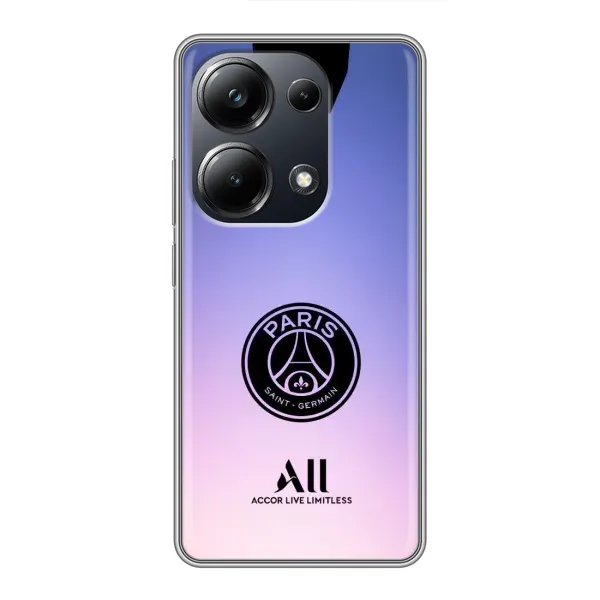 Чехол с принтом «лого PSG» для Xiaomi POCO M6 Pro Чехол с принтом «лого PSG» для Xiaomi POCO M6 Pro
