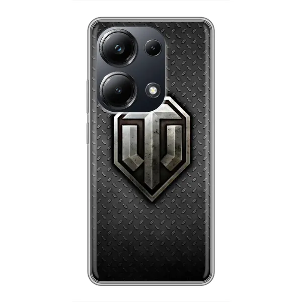 Чехол с принтом «Лого Tanks» для Xiaomi POCO M6 Pro