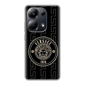 Чехлы VERSACE для Поко М6 Про (PREMIUMPrint) (Лого Версаче)