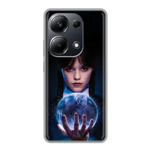 Чохол з принтом «Магічна сфера Венздей» для Xiaomi POCO M6 Pro