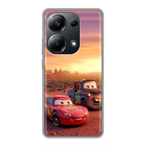 Чохол з принтом «Маквін та Сирник» для Xiaomi POCO M6 Pro Чохол з принтом «Маквін та Сирник» для Xiaomi POCO M6 Pro