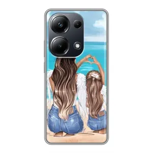 Чохол з друком для Xiaomi POCO M6 Pro - (Мама з дитинкою) (AlphaPrint)