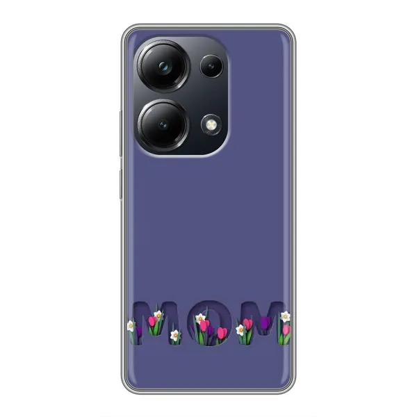 Чохол з принтом «Мама в квітах» для Xiaomi POCO M6 Pro Чохол з принтом «Мама в квітах» для Xiaomi POCO M6 Pro