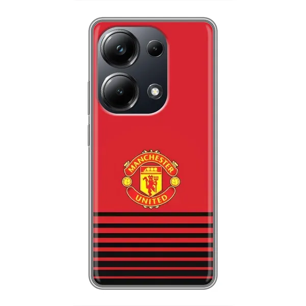 Чохол з принтом «manchester united» для Xiaomi POCO M6 Pro