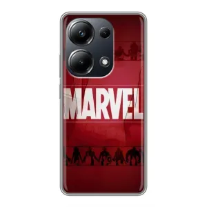 Чехол МАРВЕЛ для Поко М6 Про (AlphaPrint) (MARVEL)