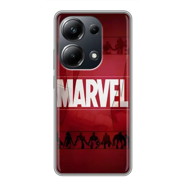 Чехол с принтом «MARVEL» для Xiaomi POCO M6 Pro