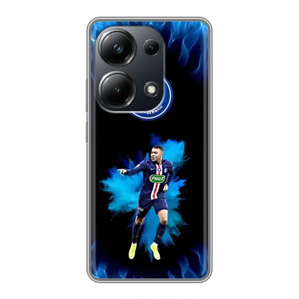 Чохол з принтом «Мбаппе у вогні» для Xiaomi POCO M6 Pro Чохол з принтом «Мбаппе у вогні» для Xiaomi POCO M6 Pro