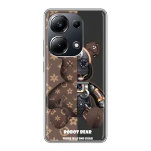 Крутые Чехлы Луи Виттон для Xiaomi POCO M6 Pro (AlphaPrint) (Медведь Луи Витон)