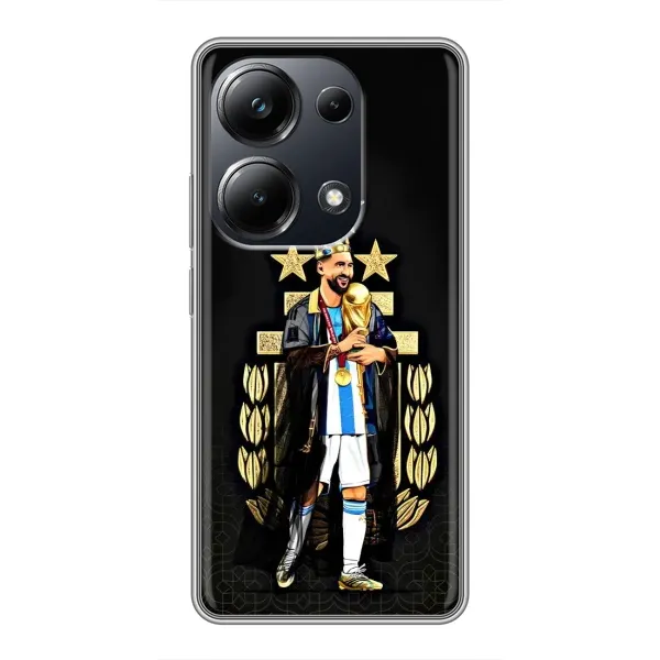 Чохол з принтом «Мессі Король» для Xiaomi POCO M6 Pro Чохол з принтом «Мессі Король» для Xiaomi POCO M6 Pro