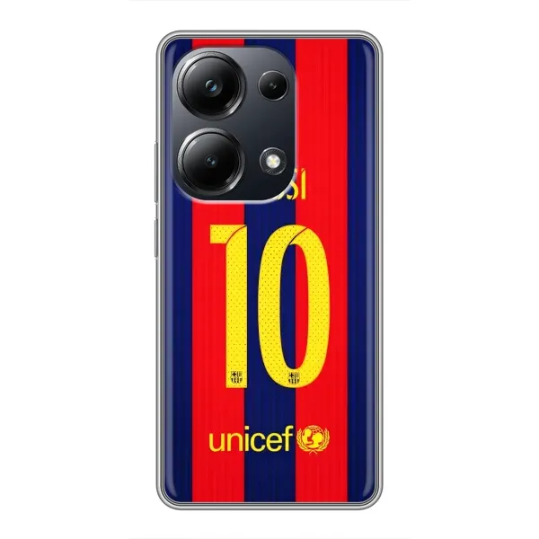 Чохол з принтом «Messi Barca 10» для Xiaomi POCO M6 Pro Чохол з принтом «Messi Barca 10» для Xiaomi POCO M6 Pro