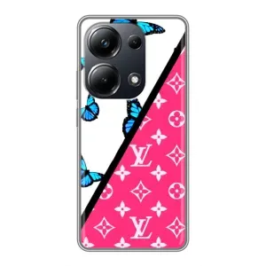 Брендновые Чехлы для Xiaomi POCO M6 Pro - (PREMIUMPrint) (Мода LV)