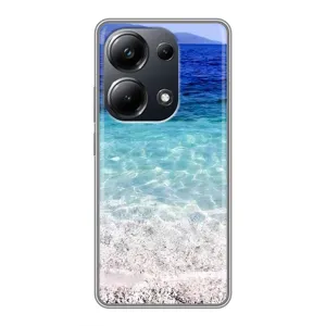Силіконовий чохол з КАРТИНКАМИ літо для Xiaomi POCO M6 Pro (AlphaPrint) (Море)