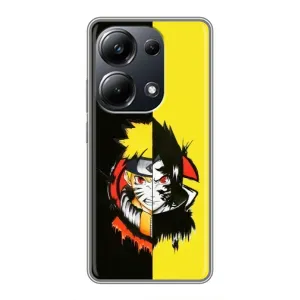Naruto Anime Чехлы для Поко М6 Про (AlphaPrint) (Наруто-Итачи)