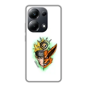 Naruto Anime Чехлы для Поко М6 Про (AlphaPrint) (Наруто Курама)