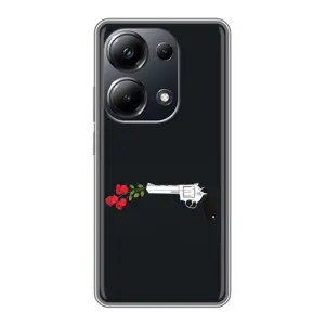 Чехлы (ART) Цветы на Xiaomi POCO M6 Pro (VPrint) (Неочікувані квіти)
