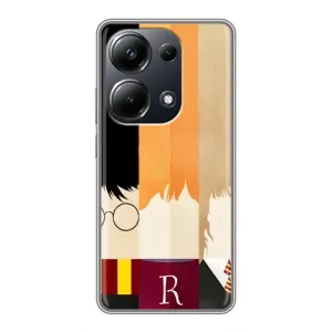Чехлы с Гарри Поттером для Xiaomi POCO M6 Pro (AlphaPrint) (обложка Гарри Поттера)
