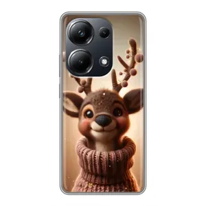 Чохол з принтом «Олень в светрі» для Xiaomi POCO M6 Pro