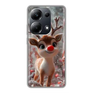Яскравий чохол для Xiaomi POCO M6 Pro з Зимові Оленята