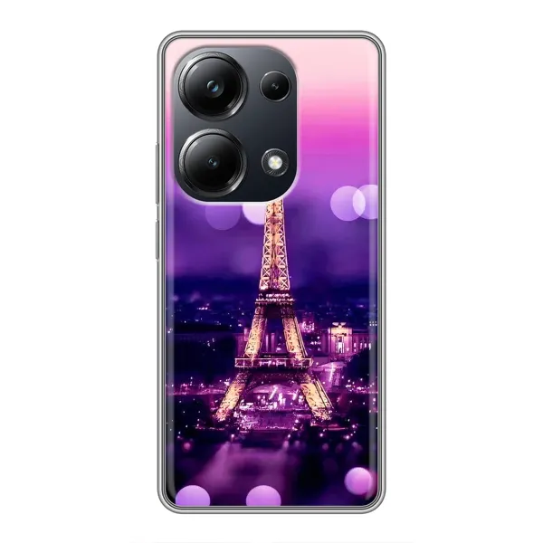 Чохол з принтом «Париж Башня» для Xiaomi POCO M6 Pro