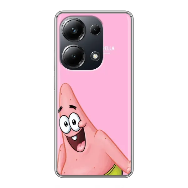 Чохол з принтом «Персонаж Патрік» для Xiaomi POCO M6 Pro Чохол з принтом «Персонаж Патрік» для Xiaomi POCO M6 Pro