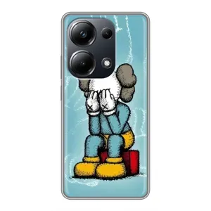 Чехлы для Xiaomi POCO M6 Pro - Bearbrick Louis Vuitton (PREMIUMPrint) (Плач Bearbrick)