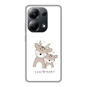 Чохли для мами на Xiaomi POCO M6 Pro (Оленята мама і малюк)