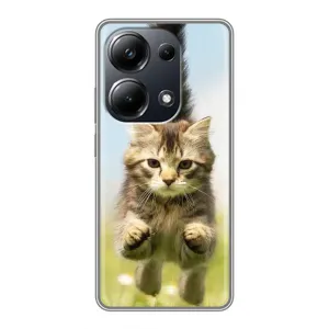 Чохли з Котиками для Xiaomi POCO M6 Pro (VPrint) (Прижок кота)