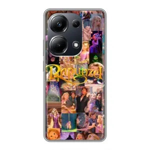 Чохол Рапунцель для Xiaomi POCO M6 Pro (Колаж Рапунцель)