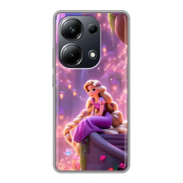 Чохол з принтом «Рапунцель у замку» для Xiaomi POCO M6 Pro Чохол з принтом «Рапунцель у замку» для Xiaomi POCO M6 Pro