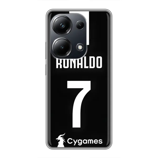 Чохол з принтом «RONALDO 7» для Xiaomi POCO M6 Pro Чохол з принтом «RONALDO 7» для Xiaomi POCO M6 Pro