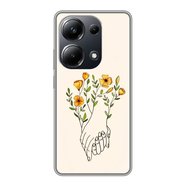 Чохол з принтом «Руки любві» для Xiaomi POCO M6 Pro
