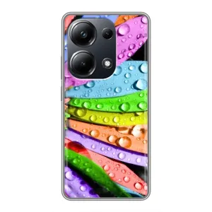 Чехлы (ART) Цветы на Xiaomi POCO M6 Pro (VPrint) (Семиквітка)