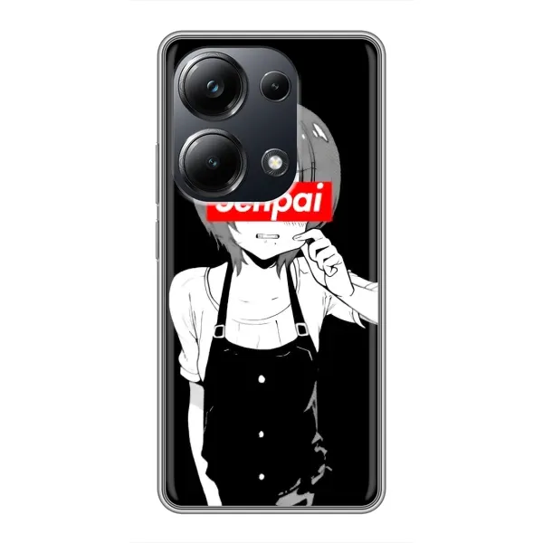 Чехол с принтом «Senpai» для Xiaomi POCO M6 Pro
