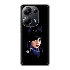 Чохли Венсдей на Xiaomi POCO M6 Pro Уенсдей (AlphaPrint) (серйозна Венздей)