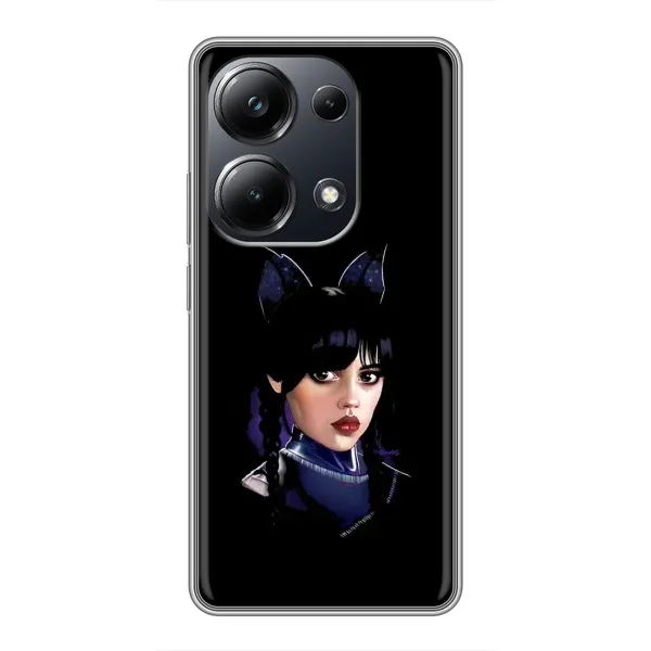 Чохол з принтом «серйозна Венздей» для Xiaomi POCO M6 Pro Чохол з принтом «серйозна Венздей» для Xiaomi POCO M6 Pro
