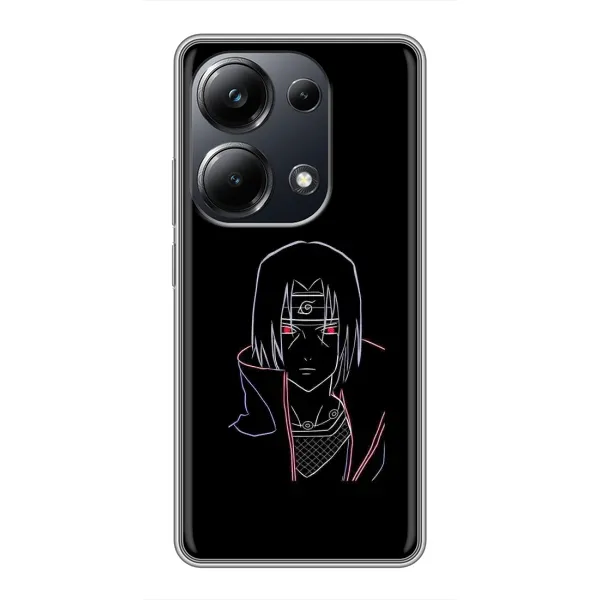 Чехол с принтом «силуэт Итачи» для Xiaomi POCO M6 Pro