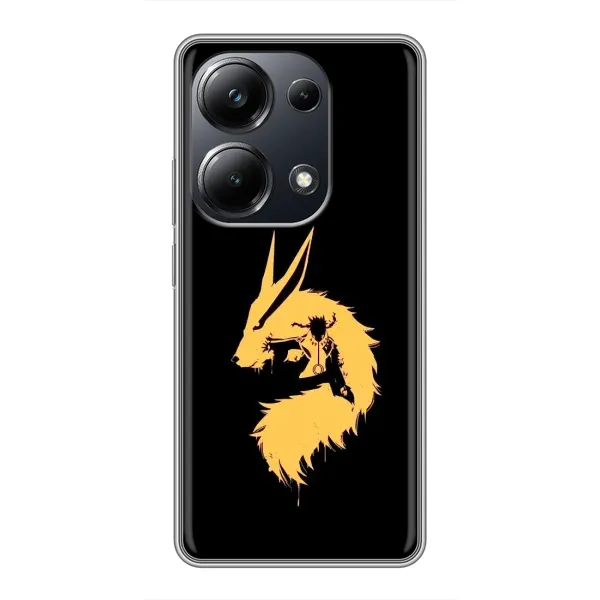 Чехол с принтом «силуэт Курама Наруто» для Xiaomi POCO M6 Pro